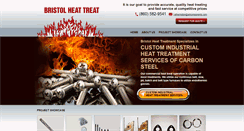 Desktop Screenshot of bristolheattreat.com